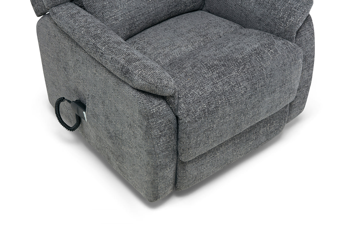 Palermo Fabric Dual Motor Lift and Rise Recliner Chair