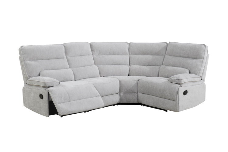 Eloise Grey Fabric Manual Recliner Sofa Collection | VIDA Living
