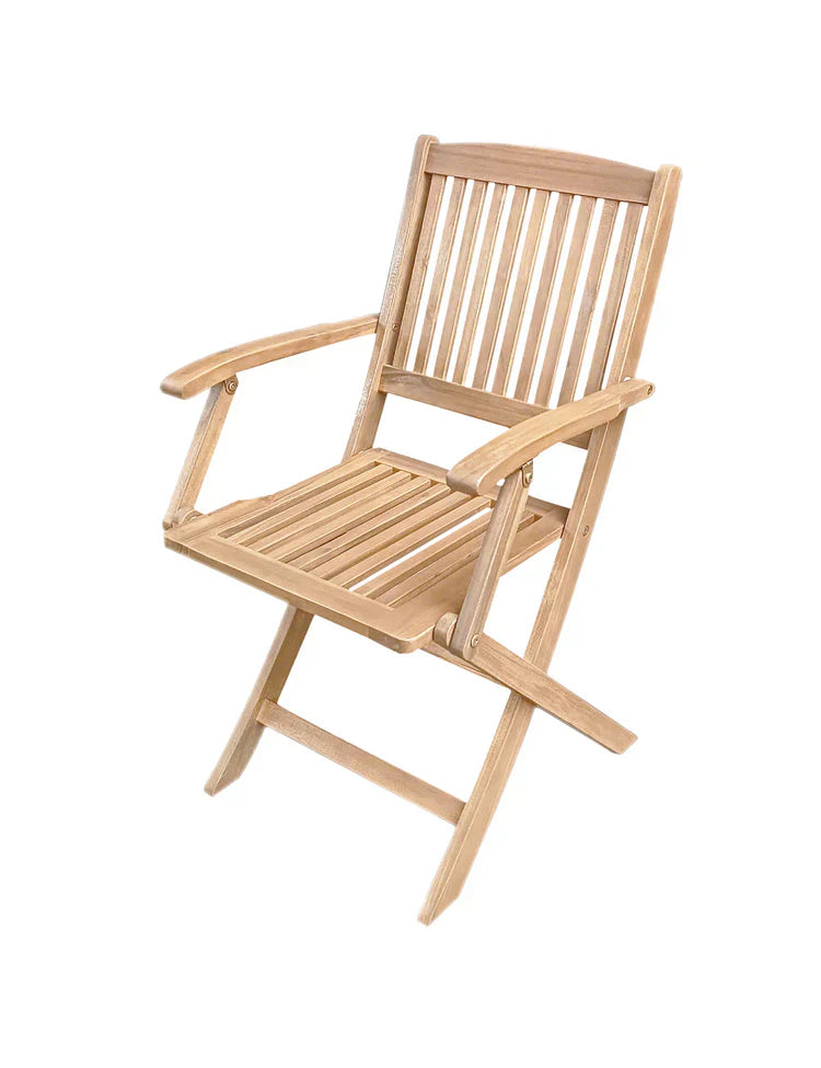 Royal Craft - London 4 Seater Square Folding Set with London Folding Armchairs
