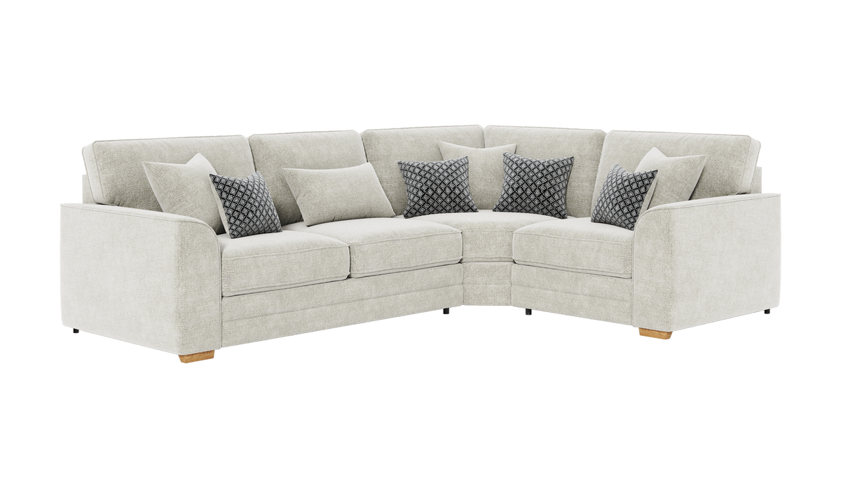 Oscar Fabric Sofa & Corner Collection with Feather Bolsters
