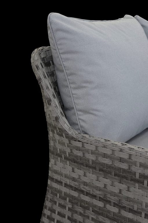 Rattan Ledbury Casual Corner Sofa Set with Lift Table | LEDB128GG