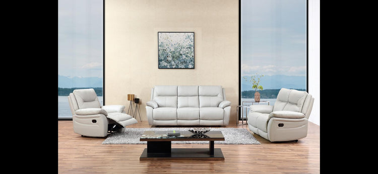 Rimini Leather Sofa Collection | Red Rose