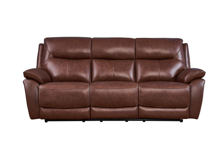 Rimini Leather Sofa Collection | Red Rose