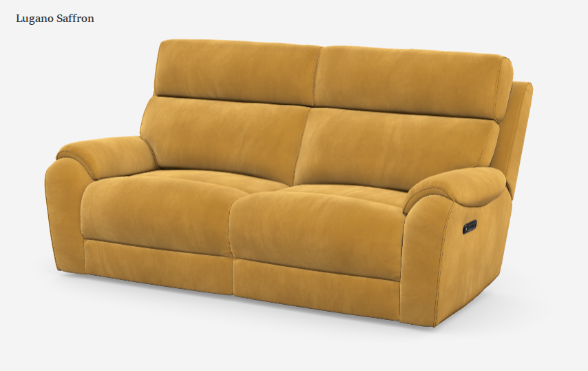 Winchester Fabric Recliner Sofa Collection with Head Tilt & Lumbar Options