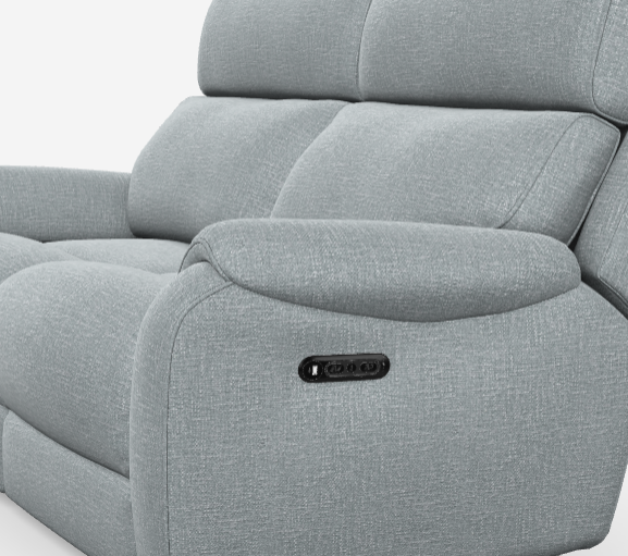 Winchester Fabric Recliner Sofa Collection with Head Tilt & Lumbar Options