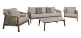 Branstone Outdoor Fabric 5 Seater Sofa Set + Coffee Table | Bran0606
