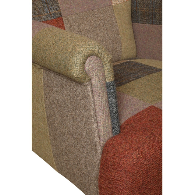 Burford Harlequin Patchwork Chair | Vintage