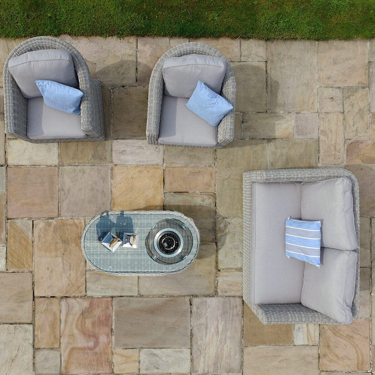 Homeflair - Oxford 2 Seat Rattan Sofa Set