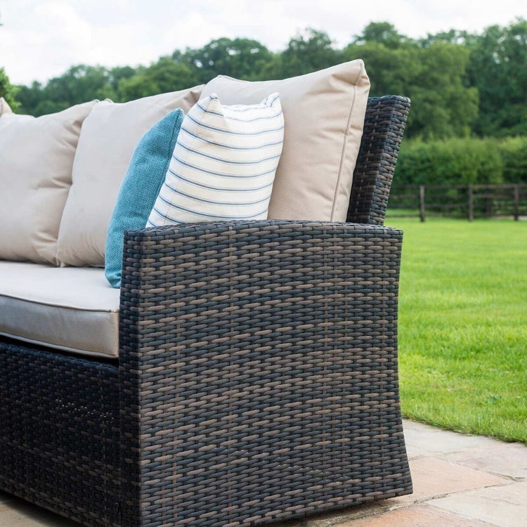 Maze Rattan - Kingston Deluxe Rattan Corner Dining Set