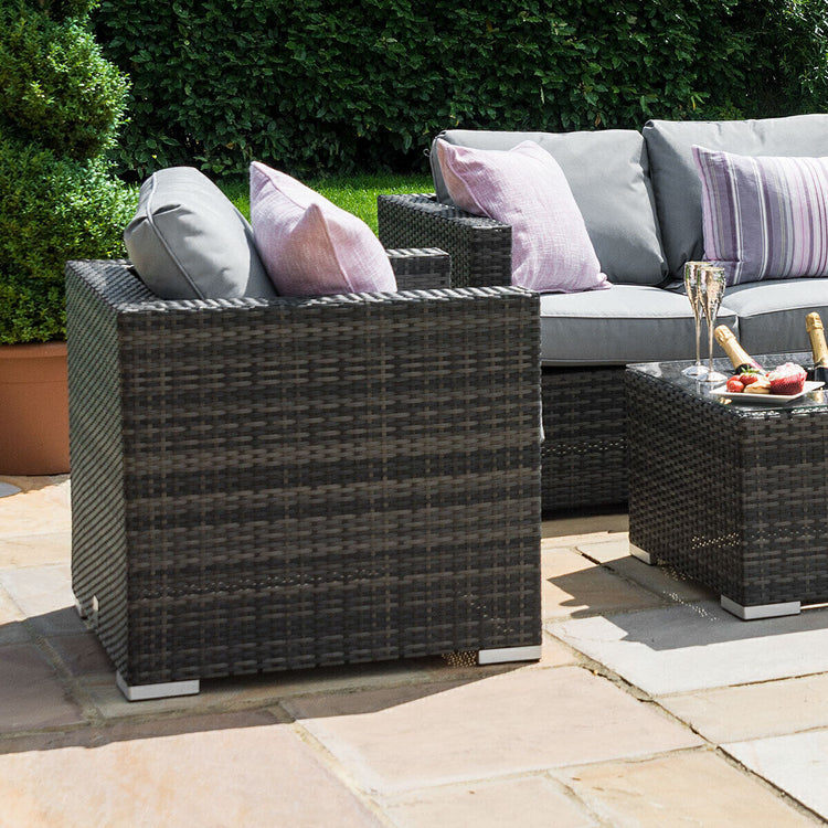 Homeflair - Georgia 2 Seat Rattan Sofa Set