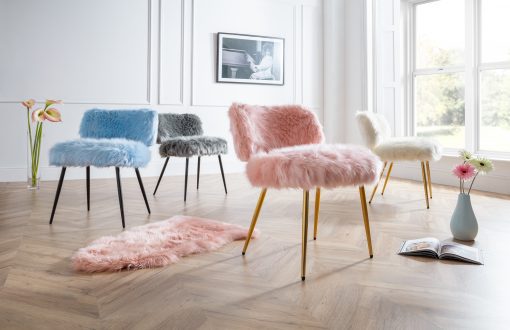 Fabric Fur Chair | Rio ( SE103 )