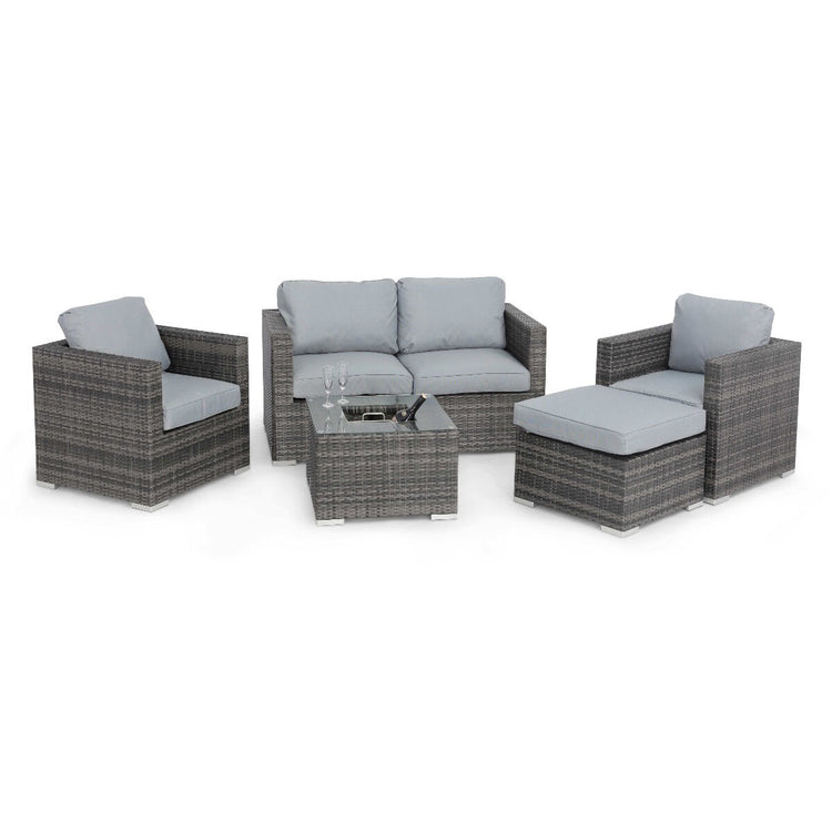 Homeflair - Georgia 2 Seat Rattan Sofa Set