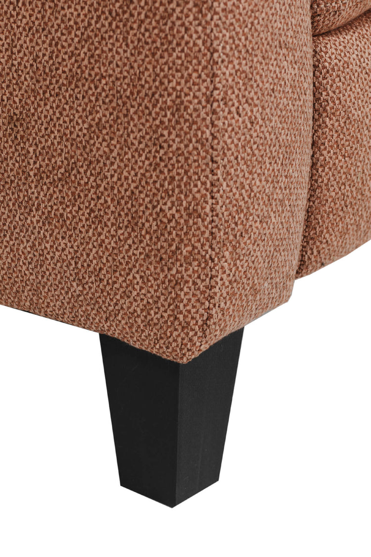 Archie Fabric Manual Recliner Pushback Chair