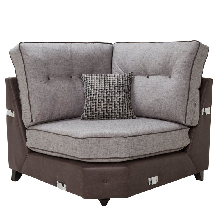 Modular Bespoke Barcelona Fabric Sofa Collection | Red Rose