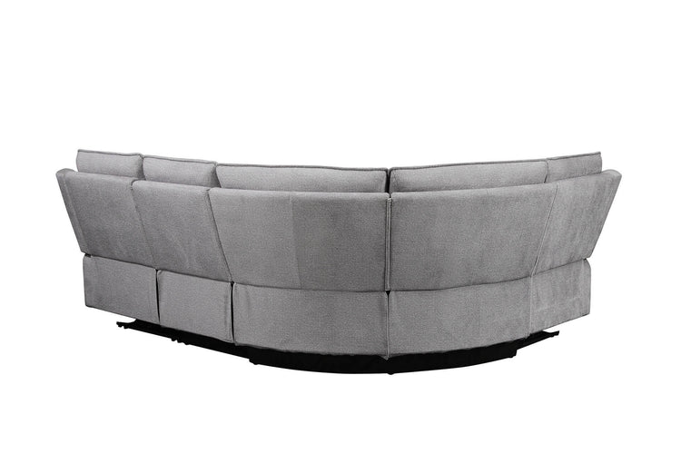 Blaine Fabric Electric Recliner Corner Sofa | VIDA Living