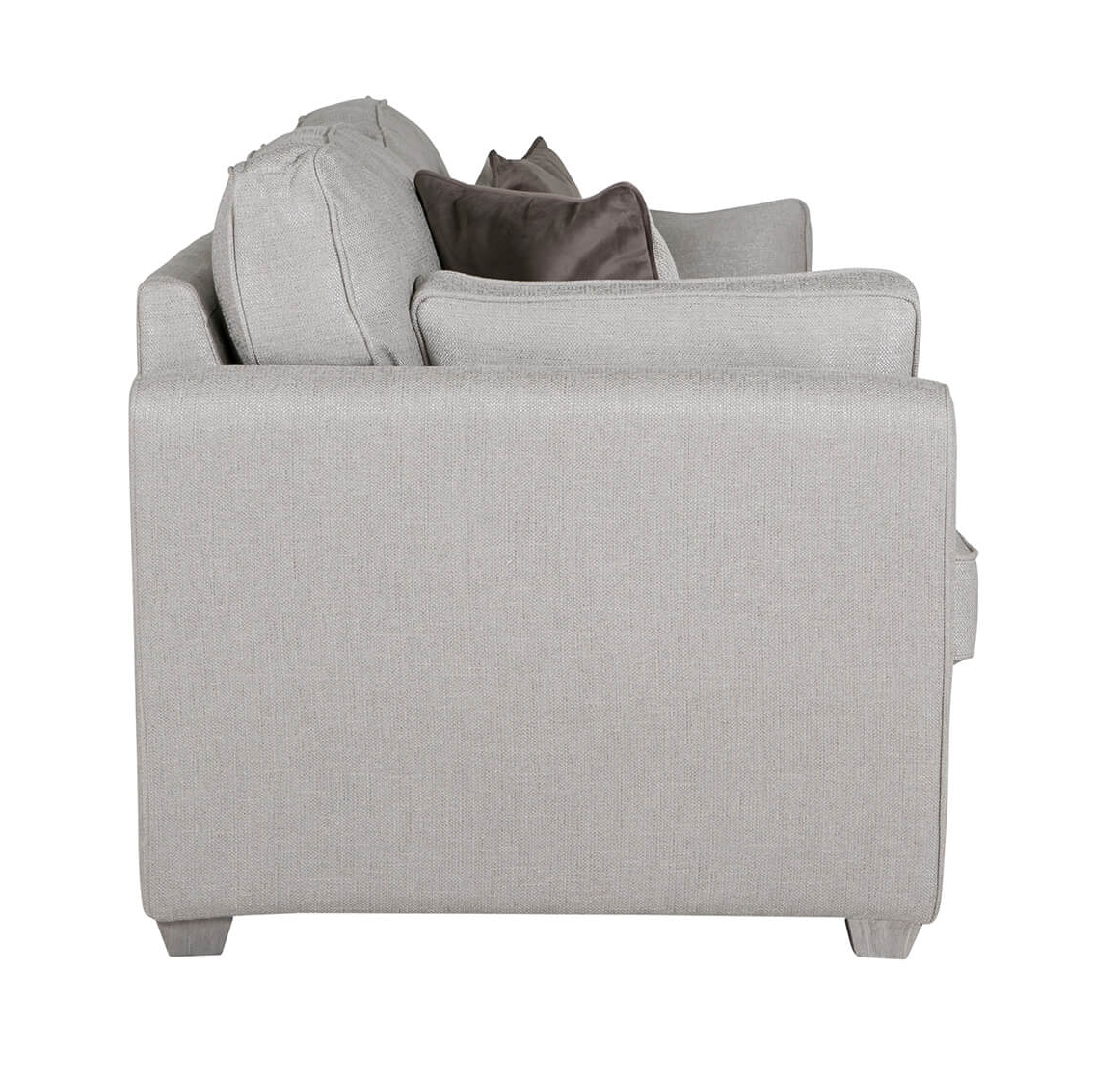 Cantrell 2 Seater Fabric Sofa Bed with Foam Mattress