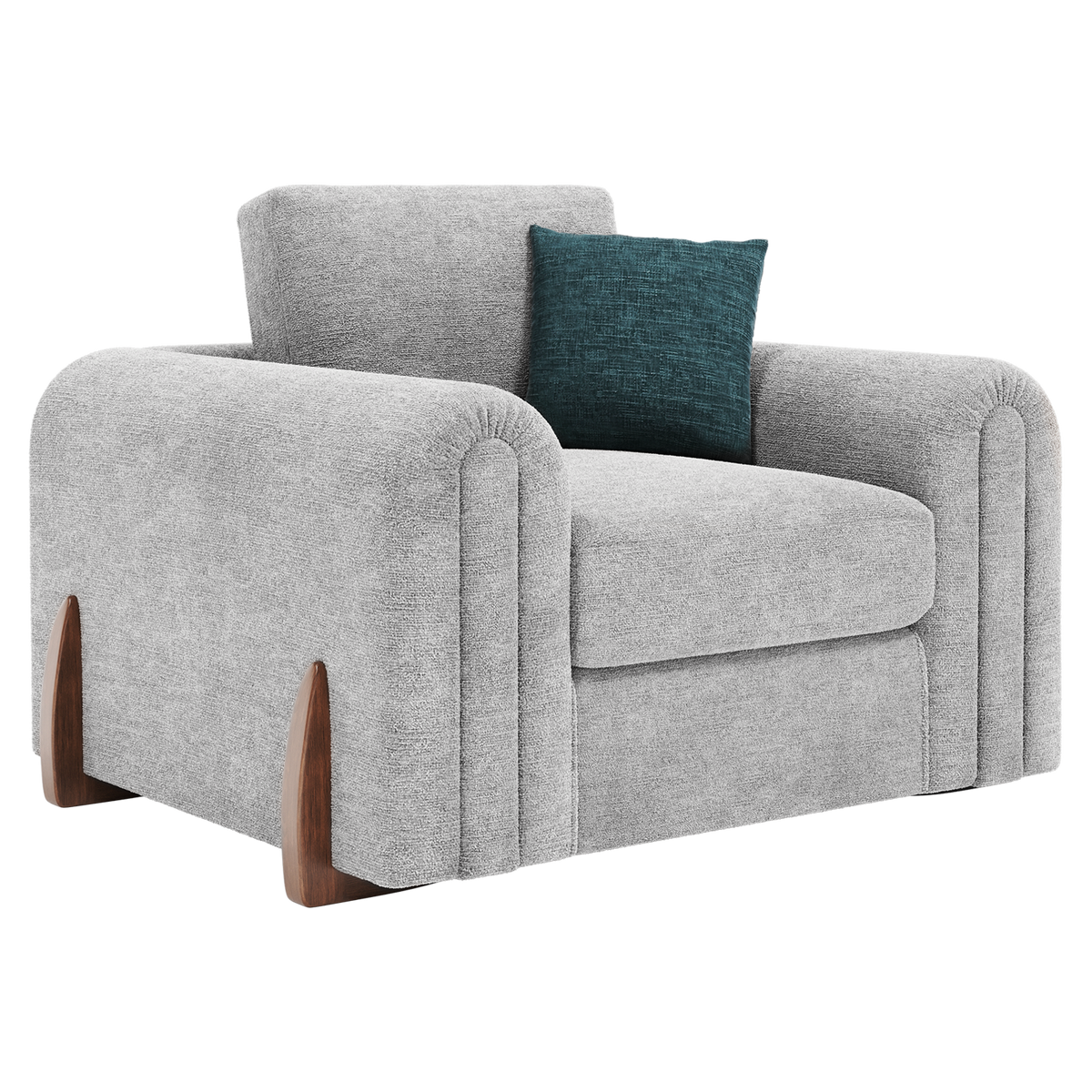 Charlie Fabric Sofa & Corner Collection with Wide Arms