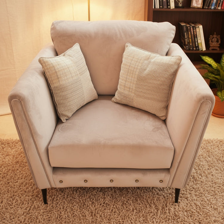 Garda Grey Ex-Display Fabric Chair | EXGAR