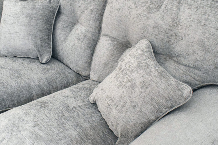 Ken Ex-Display Fabric Grey 2 Seater Sofa | EX017