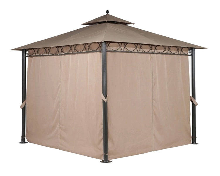 Dubai Gazebo 3x3m Mocha Brown | DUBGAZ3X3 | AMIR