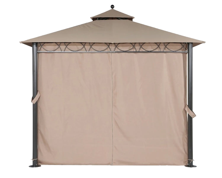 Dubai Gazebo 3x3m Mocha Brown | DUBGAZ3X3 | AMIR