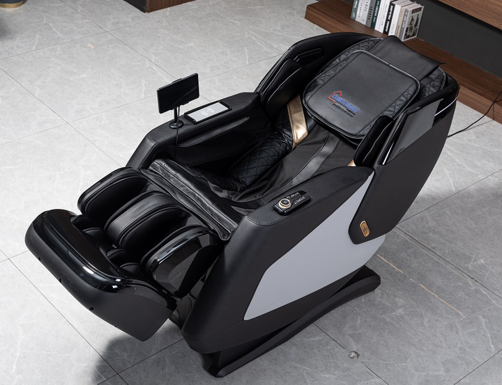 Easemaster Full-Body 3D Massage Chair with 145cm SL Rail & Foot Scraping