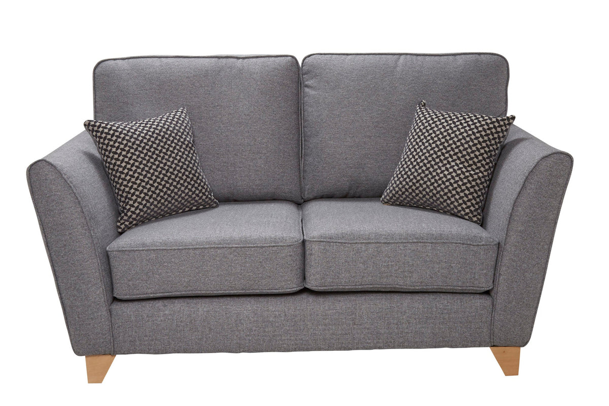 Eclipse High Back Fabric Sofa & Corner Collection with Oak Feet