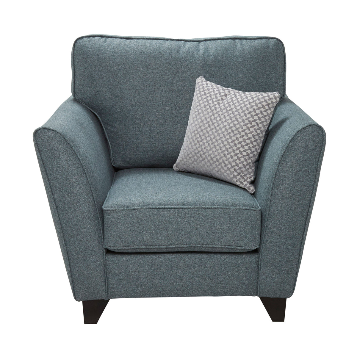Eclipse High Back Fabric Sofa & Corner Collection with Oak Feet