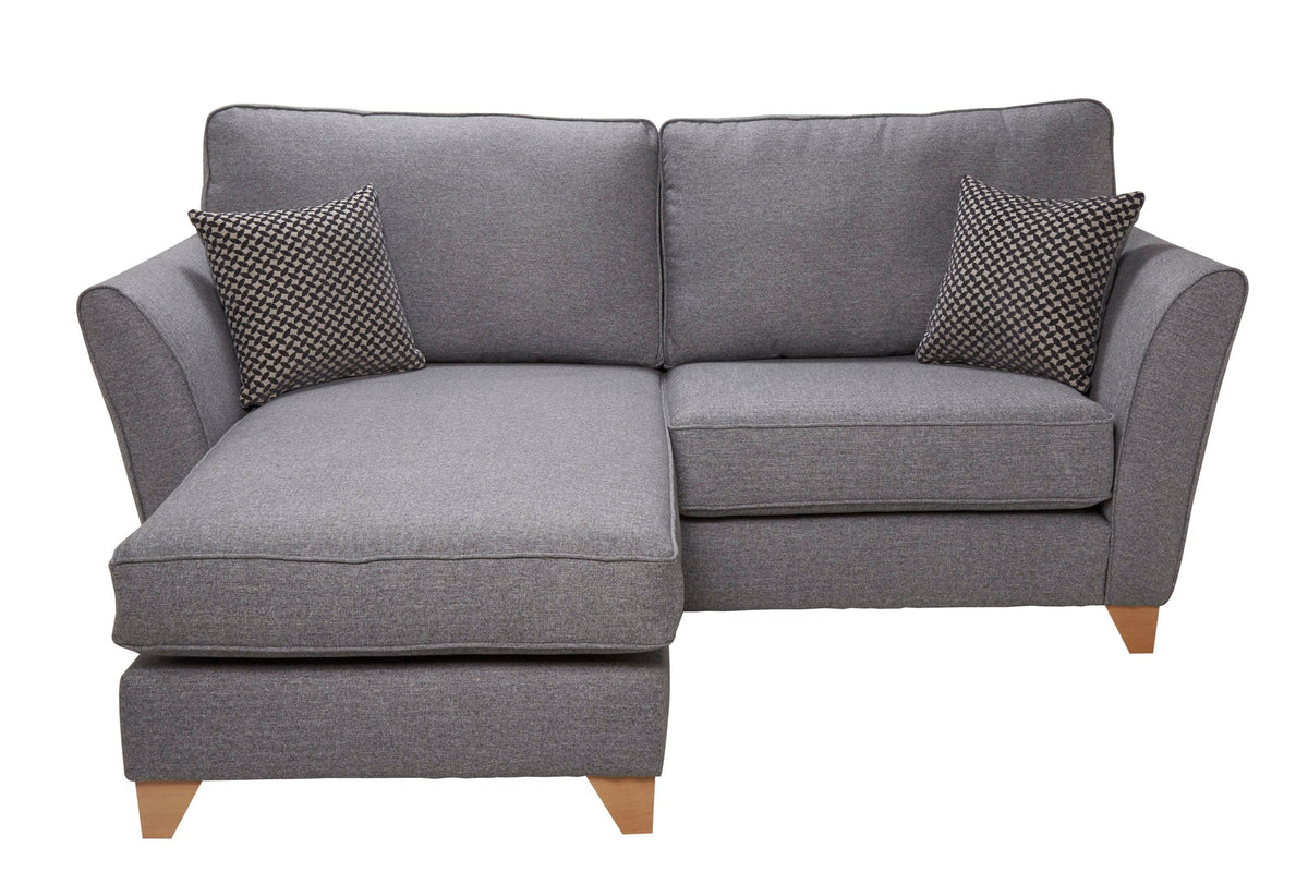 Eclipse High Back Fabric Sofa & Corner Collection with Oak Feet