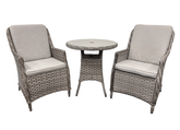Edwina Rattan Grey Bistro Set | Edwi0471_0296