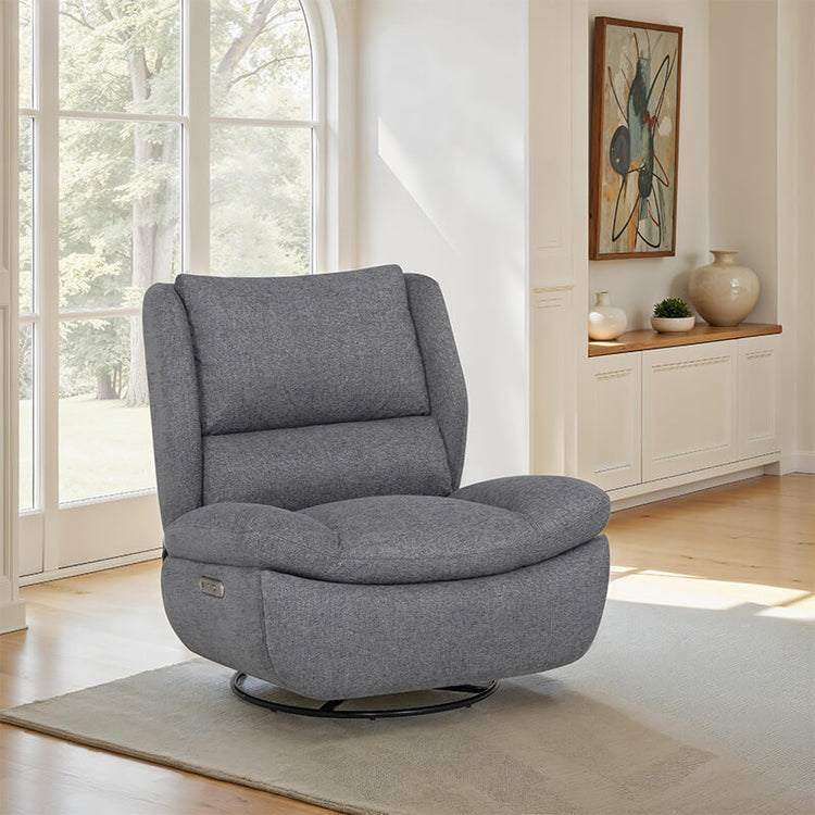 Freddy Electric Reclining Swivel Glider Chair | VIDA Living