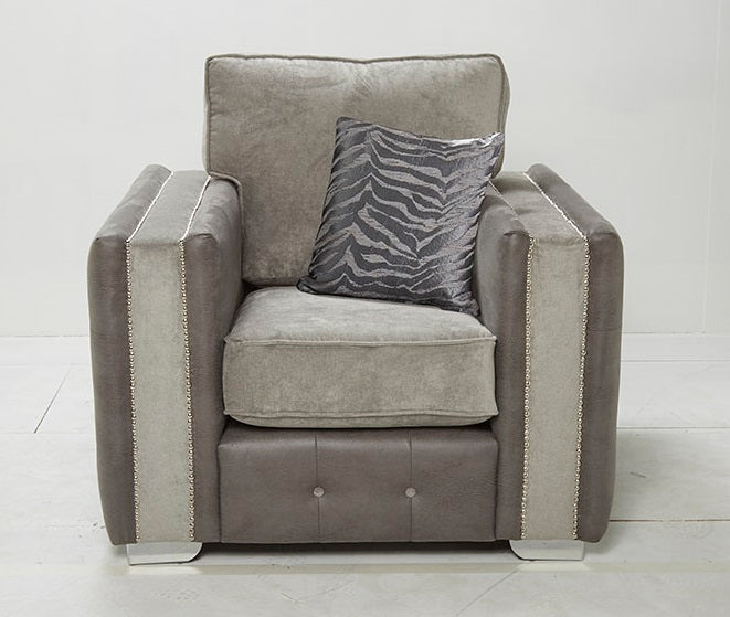 Modular Bespoke Glimmer Fabric Sofa Collection | Red Rose