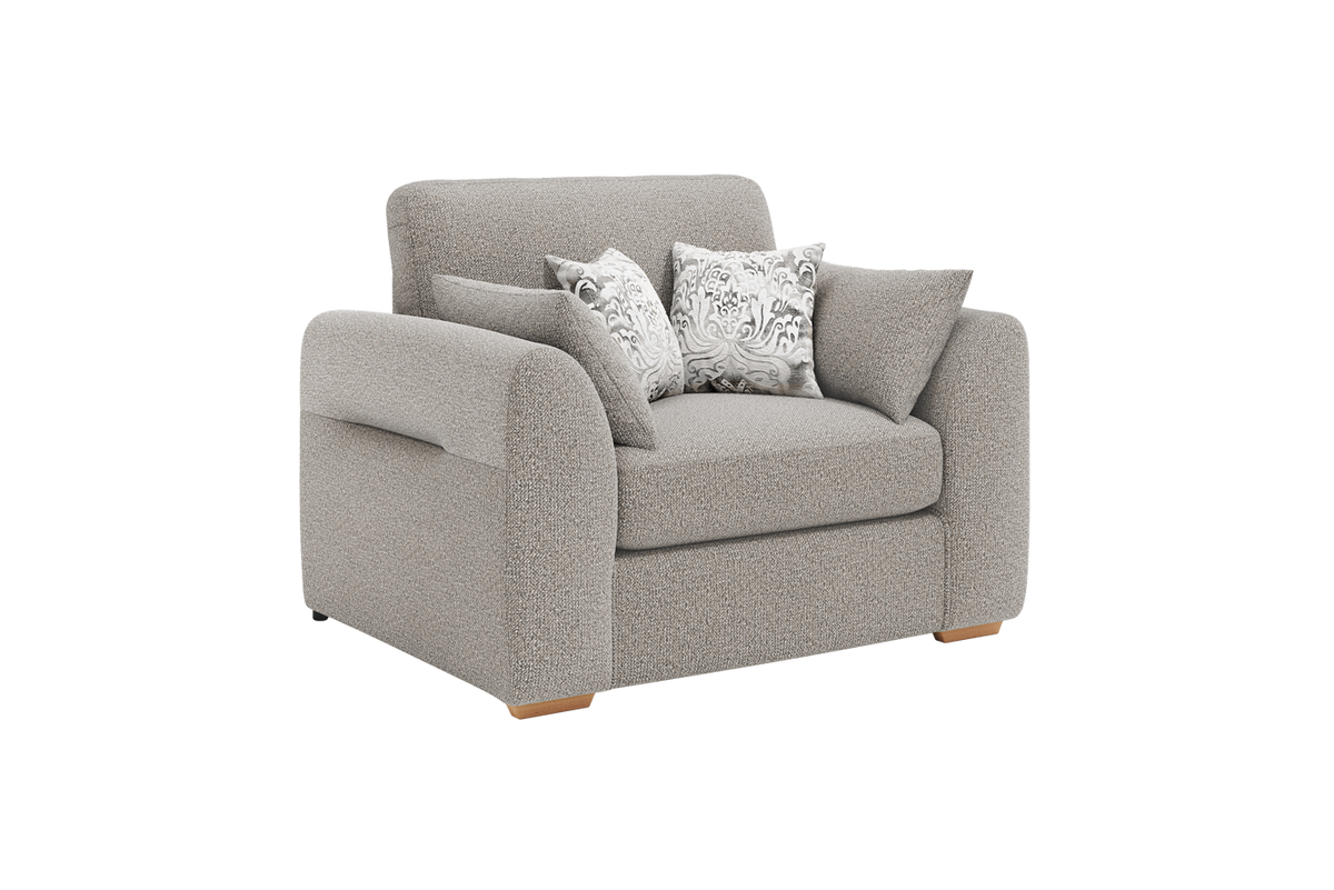 Grantley Fabric Sofa & Chaise Collection with Rolled Arms