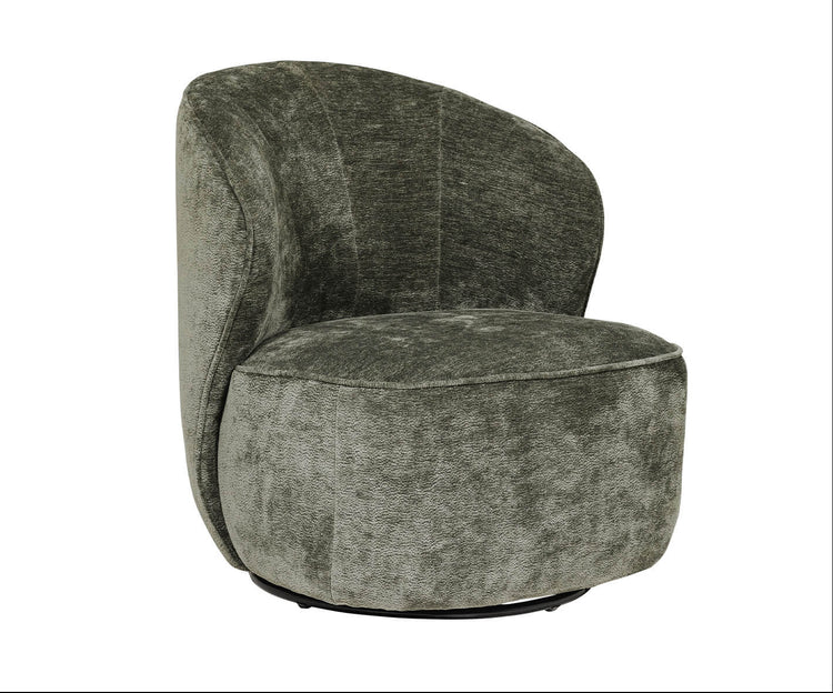 Edie Fabric Swivel Accent Chair | VIDA Living