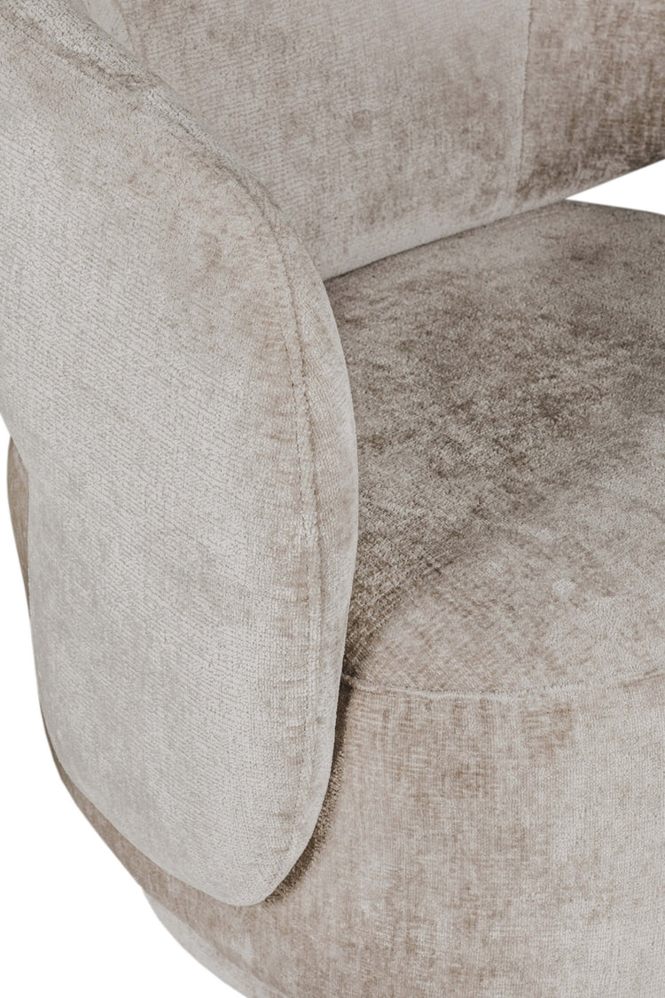 Koa Fabric Accent Swivel Chair | VIDA Living