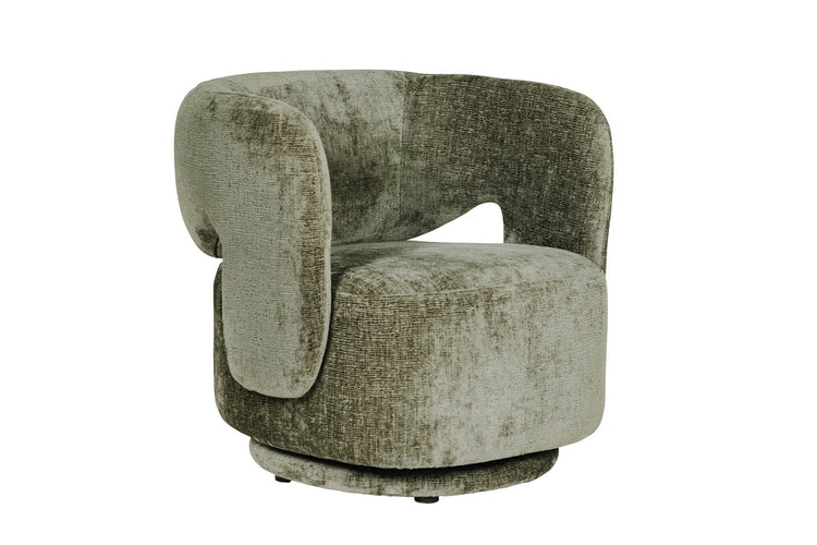 Koa Fabric Accent Swivel Chair | VIDA Living