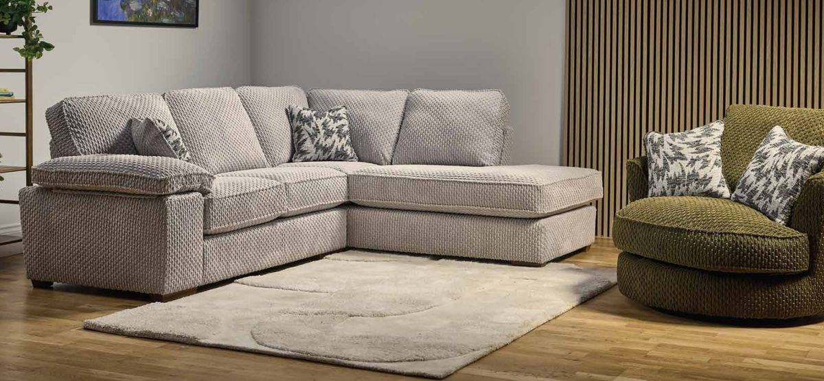 Lara High Back Fabric Sofa & Chaise Collection