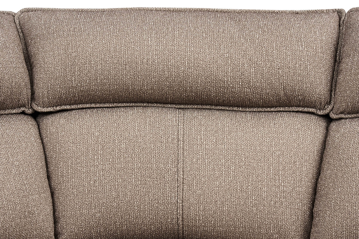 Blaine Fabric Electric Recliner Corner Sofa with USB