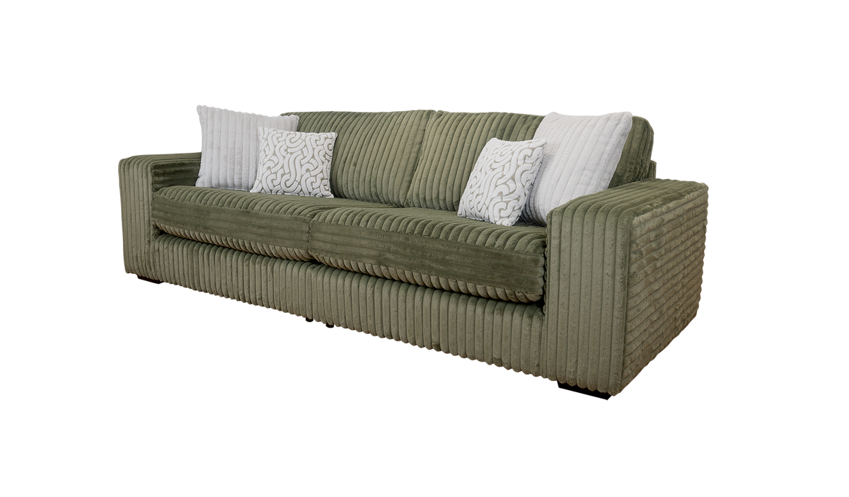 Layton Fabric Sofa & Chaise Collection with Plush Cushions