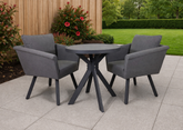 Luna Grey Fabric Bistro Set | Alar0483_Luna0454