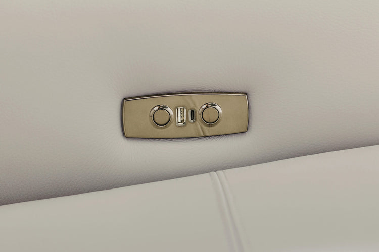 Nico Leather Electric Recliner Corner Sofa | VIDA Living