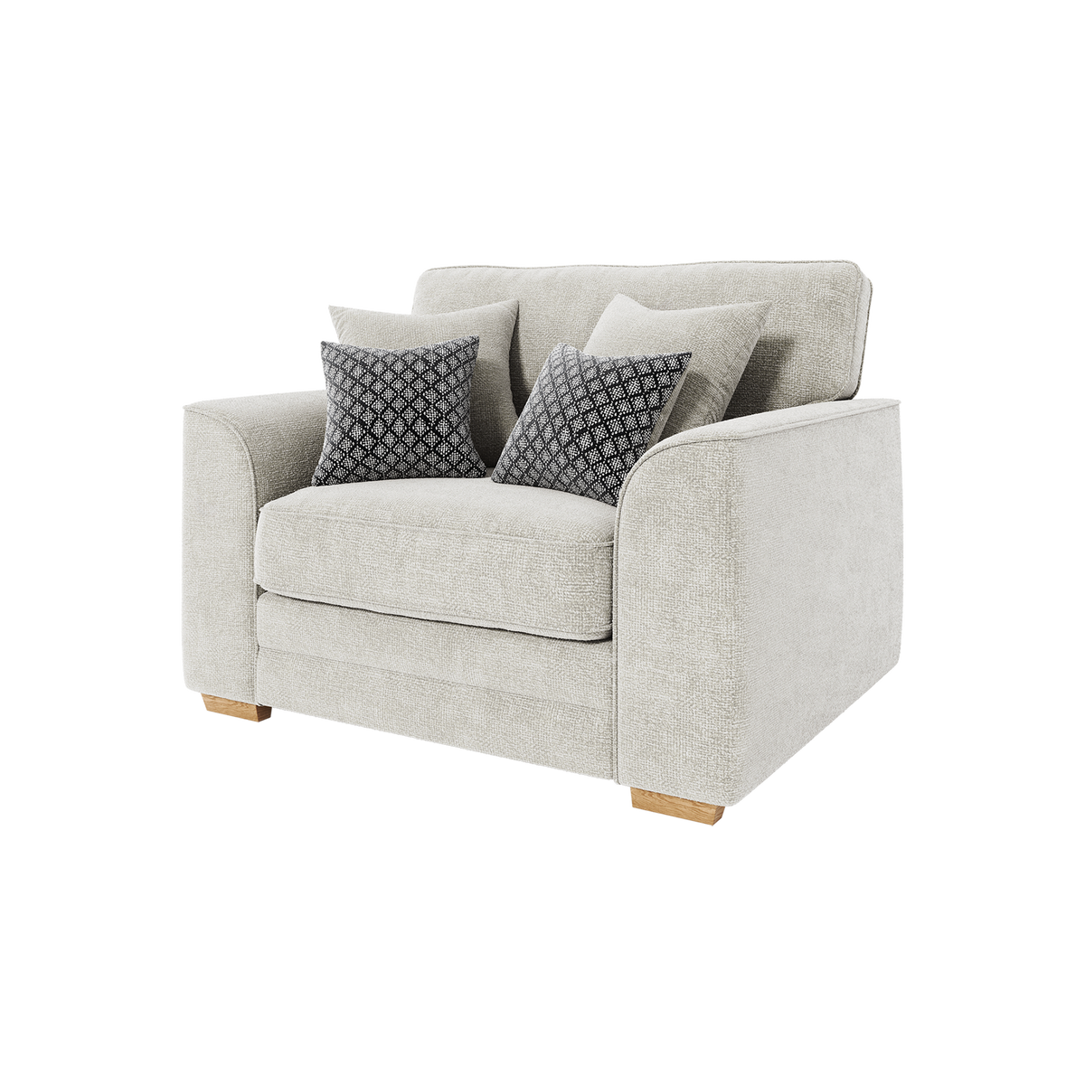 Oscar Fabric Sofa & Corner Collection with Feather Bolsters