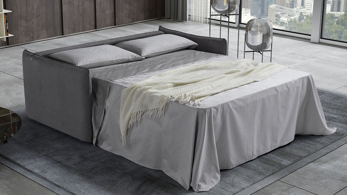 Aimee Italian Leather Sofa, Sofa Bed & Storage Chaise Collection