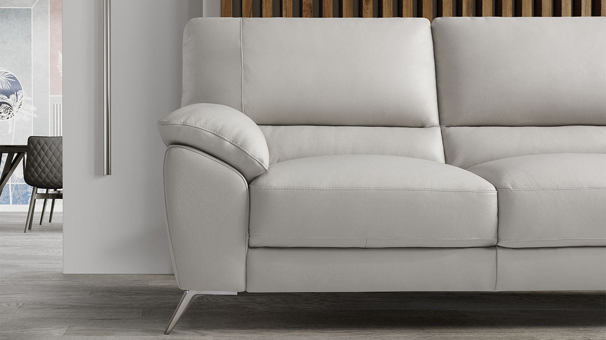 Envy Compact Italian Leather Sofa Collection