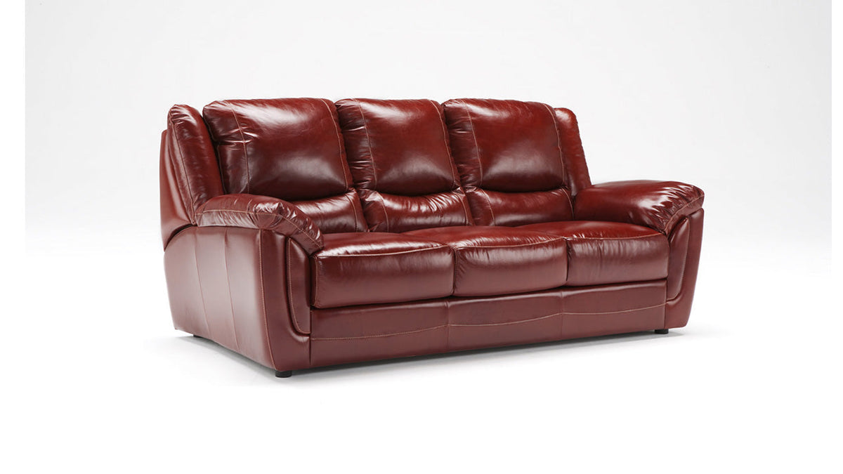 Fedra Modular Leather Corner Sofa with Pocket Spring Cushions