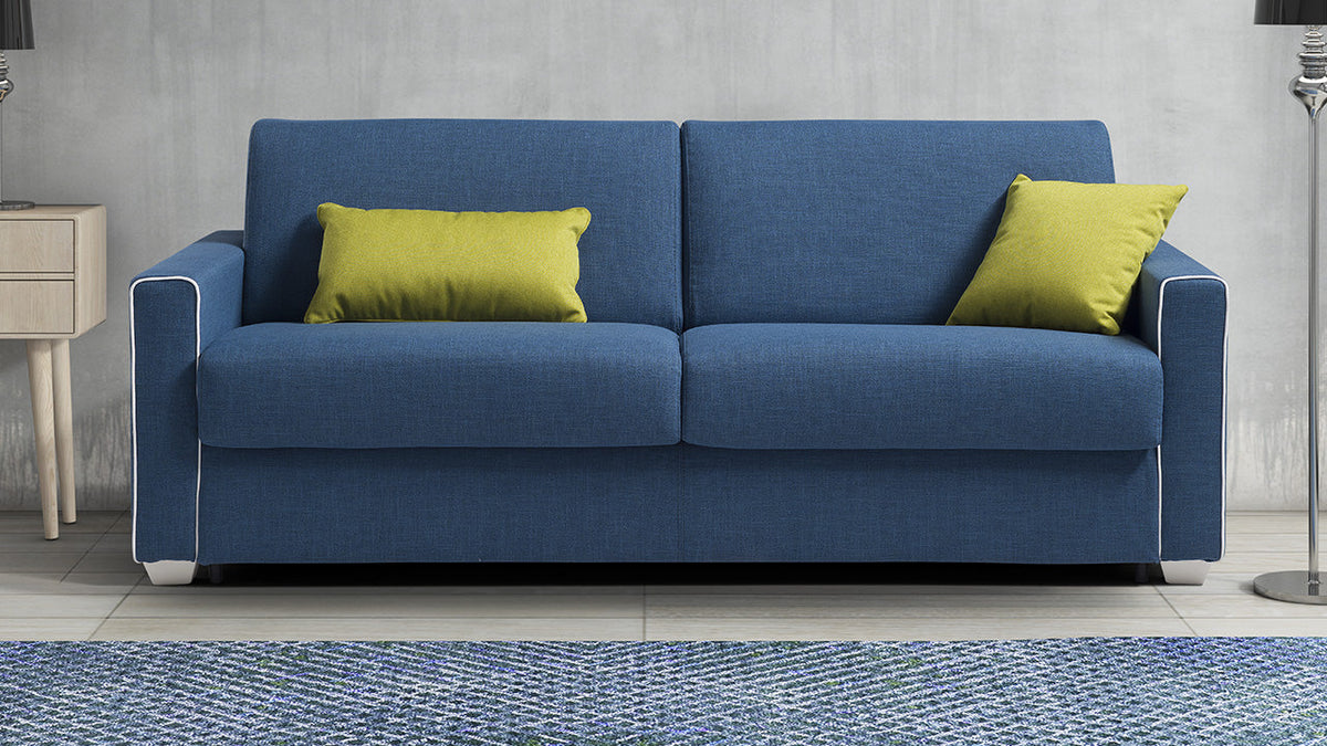 Jazz Modular Italian Leather Sofa, Sofa Bed & Storage Chaise