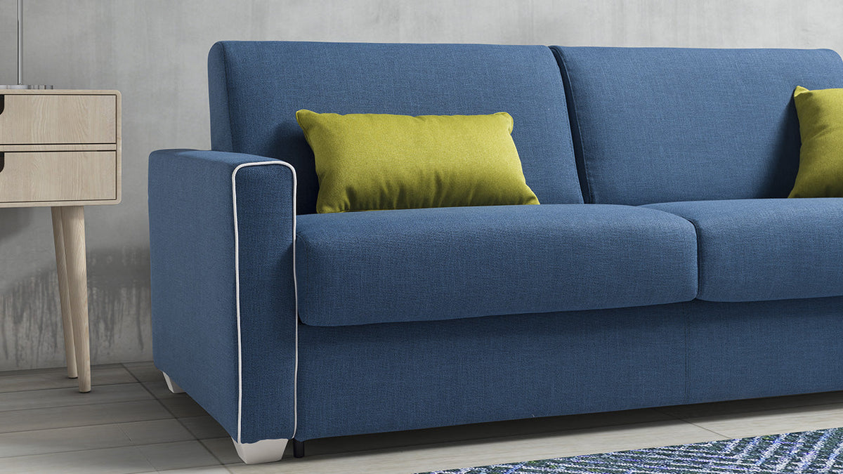 Jazz Modular Italian Leather Sofa, Sofa Bed & Storage Chaise