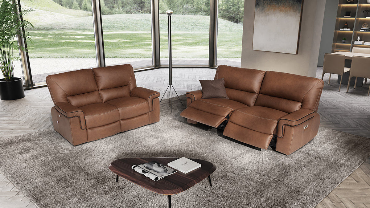 Legacy Italian Leather Sofa & Corner Collection, Static, Manual or Electric