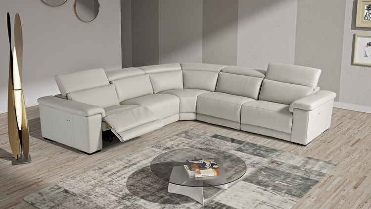 Modular Palinuro Modular Leather Sofa Collection | Newtrend Concepts Italia
