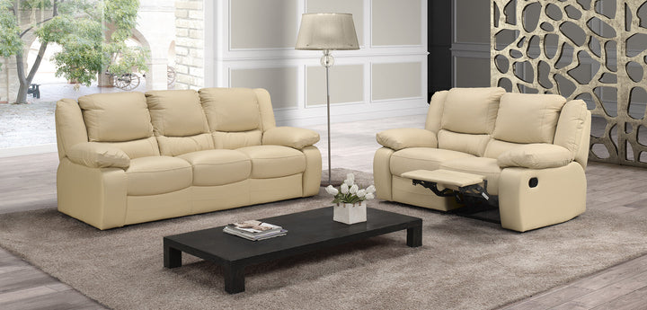 Virginia Modular Italian Leather Sofa with Open Peninsula & Recliner Options | Newtrend Concepts Italia